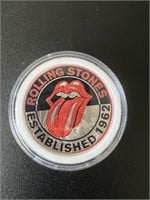 Rolling Stones limited edition silver dollar