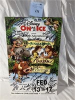 Signed Disney on Ice Poster 2003 Feb. 13-17th
