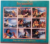 Disney's Pocahontas Stamp Set