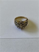 Ladies 10K, gold ring