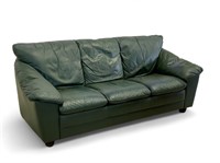 Faux Leather Couch made in Italy