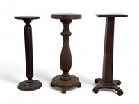 Three Antique Fern Stands/ Pedestals