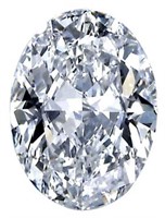 Oval Cut 3.80 Carat VVS2 Lab Diamond