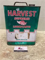 Metal harvest supreme lubricant can
