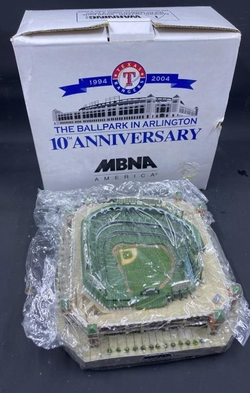 MBNA Texas Rangers Ballpark Figurine