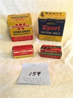 Vintage Winchester, Western & Remington Ammo Boxes
