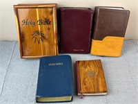 Lot of Holy Bibles