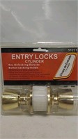 New brass entry locks