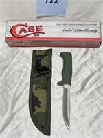 Case Camo 4 in. Fillet Knife with Sheath. New.