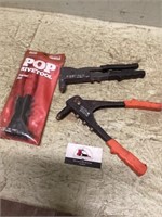 Pop rivet tools