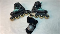 Rollerskates with Kneepads