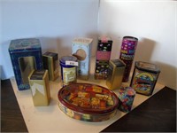 Various Tin Cans