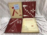 4 Saranac Yearbooks