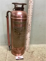 Automatic brass fire extinguisher