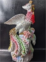 Large Centerpiece Phoenix Bird Figurine Statue