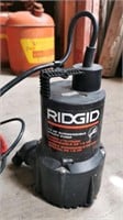 Rigid 1/6 HP submersible utility pump