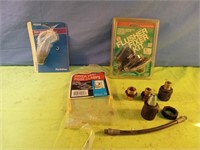 Flusher fixer kit, sprayer accessories and