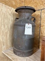 Milk Can w/Lid 20"H