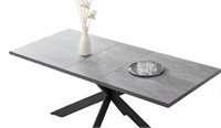 78.7 in. Extendable Rectangle MDF Dining Table