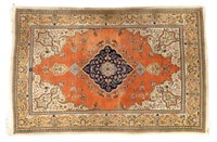 Hand-knotted Persian carpet >6x9