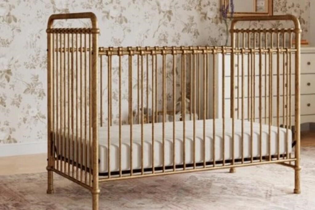 Abigail 3-in-1 Convertible Crib Vintage Gold