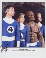 The Fantastic Four Rebecca Staab signed movie phot