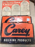 3 Building supply signs