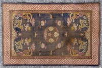 Semi-antique Asian carpet