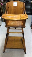 Solid Wood high chair
