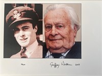 Fighter pilot Geoffrey Wellum signed photo