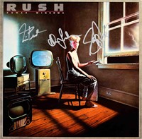 Rush signed Power Windows album