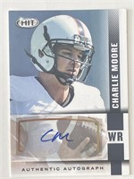 Charlie Moore signed 2014 Sage Hit #A37 trading ca