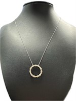 Brilliant 1.00 ct Diamond Circle of Life Necklace