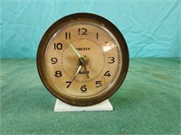 Vintage Equity Minibell Windup Alarm Clock