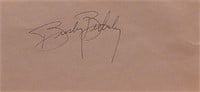 Busby Berkeley signature slip