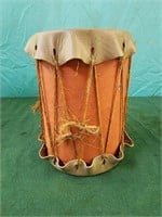 8.5" display orange drum leather