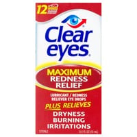 Clear Eyes Maximum Redness Relief Eye Drops 0.5 Oz