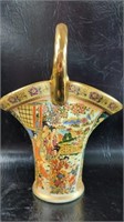 Vintage Asian Vase Marked Royal Satsuma Hand