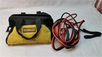 DeWalt tool bag with jumper cables