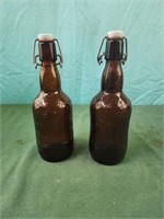 Grolsch Glass Brown Lager Beer Bottle Porcelain