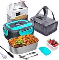 NEW $60 2-In-1 Electric Food Warmer Lunch Box