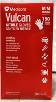 Medicom Vulcan Nitrile Gloves M
