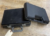 2 Pistol Hard Cases 12" x 8"