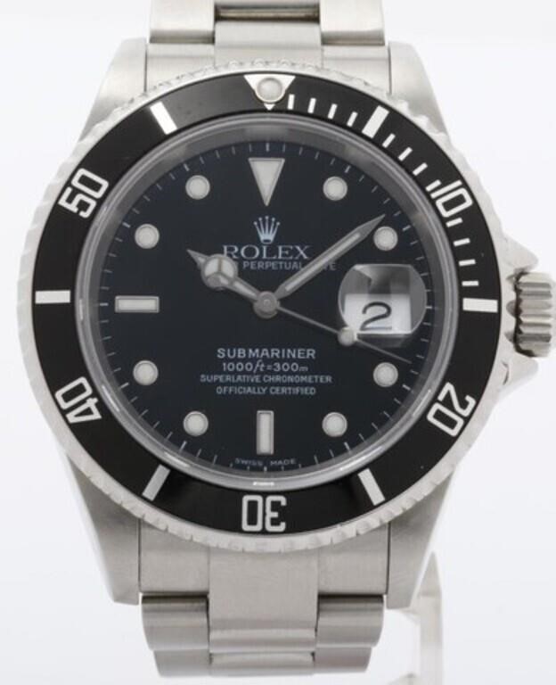 Gents Rolex Oyster Perpetual Submariner 16610