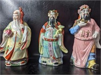Vintage General Kwan Statues, Porcelain Standing