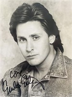 Young Guns Emilio Estevez signed photo