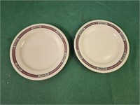 Jackson china 9" plate Cooks hotel and restaurant