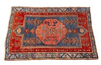 Antique Hand-knotted Persian Caucasian Rug