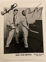 Don and Dewey signed photo