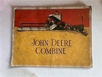 John Deere Combine Manual 12" x 9"